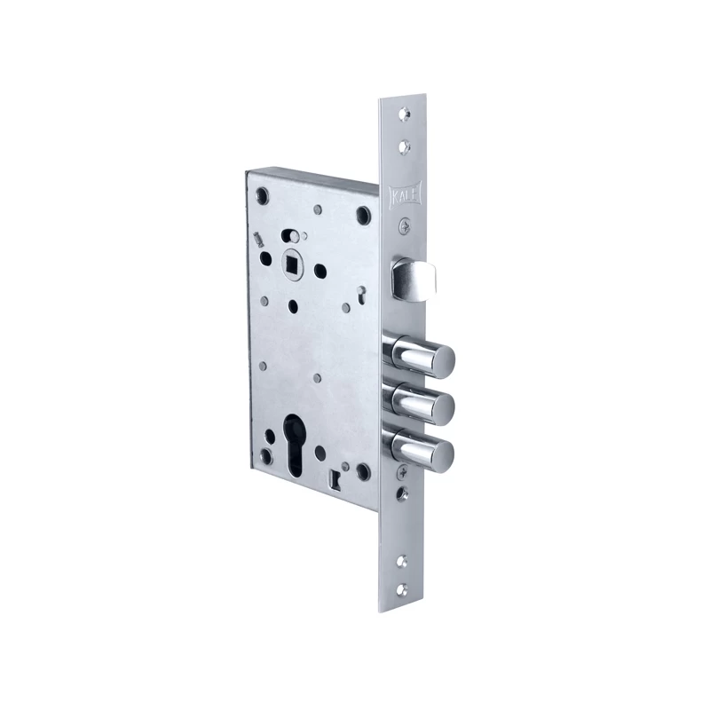 Фото Корпус врезного цилиндрового замка с защёлкой 442 w/b