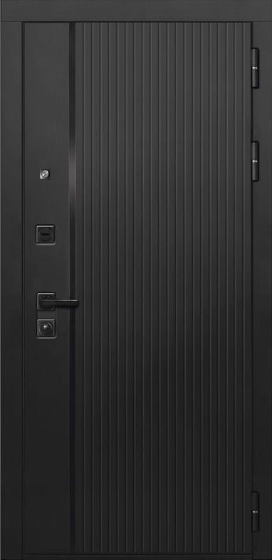 Входная дверь ДвериПРО L-45 ФЛ-790 Velutto Grigio DPRO195777 внешняя сторона