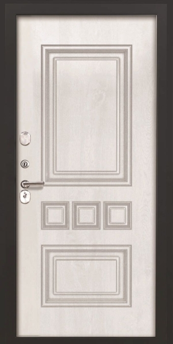 Входная дверь Аура фл-608 винорит white внутренняя сторона
