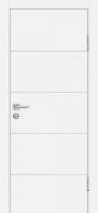 Межкомнатная дверь P-12 Белый матовый