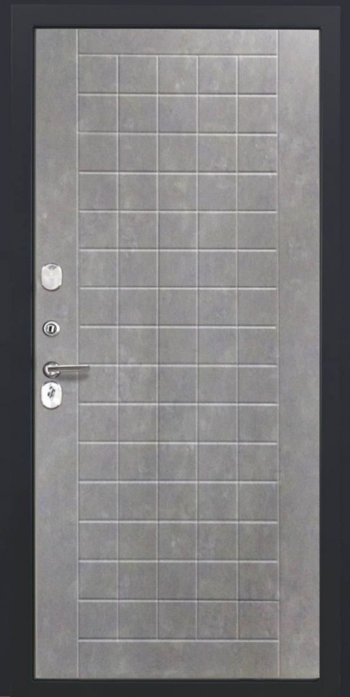 Входная дверь ДвериПРО Модель L-46 ФЛ-256 (10мм, бетон пепельный) DPRO197935 внутренняя сторона