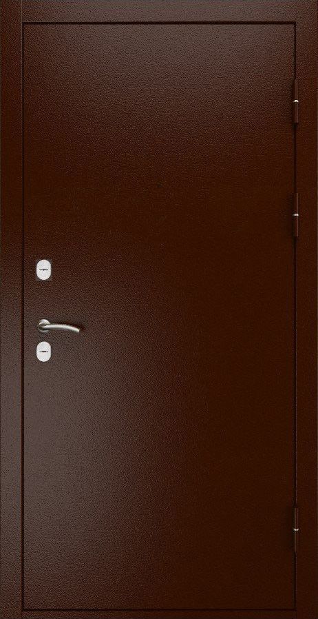 Входная дверь ДвериПРО L Термо СБ-1 (ст. белое, 16мм, капучино) DPRO198367 внешняя сторона