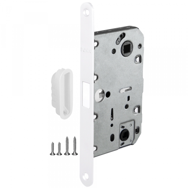 Фото Защелка врезная магнитная ML96WC-50/BL WH (белый) блистер