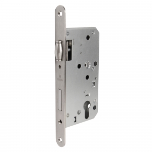 Замок врезной DD.INOX/C-55.72/R с роликовой защелкой